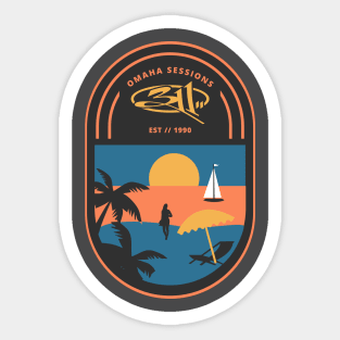 311 - Omaha sessions // Artwork In Album Retro Style Fan Art Designs Sticker